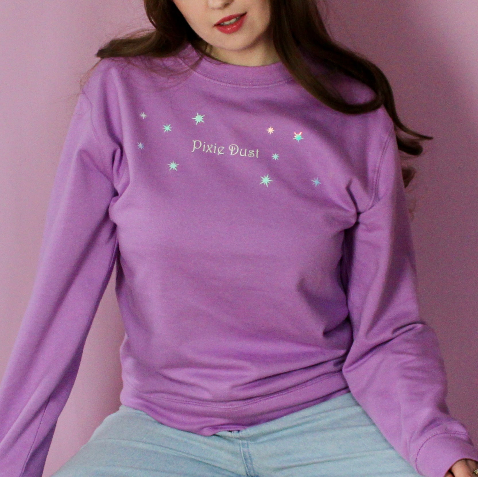 Sweater „Pixie Dust“ mit leuchtenden Sternen